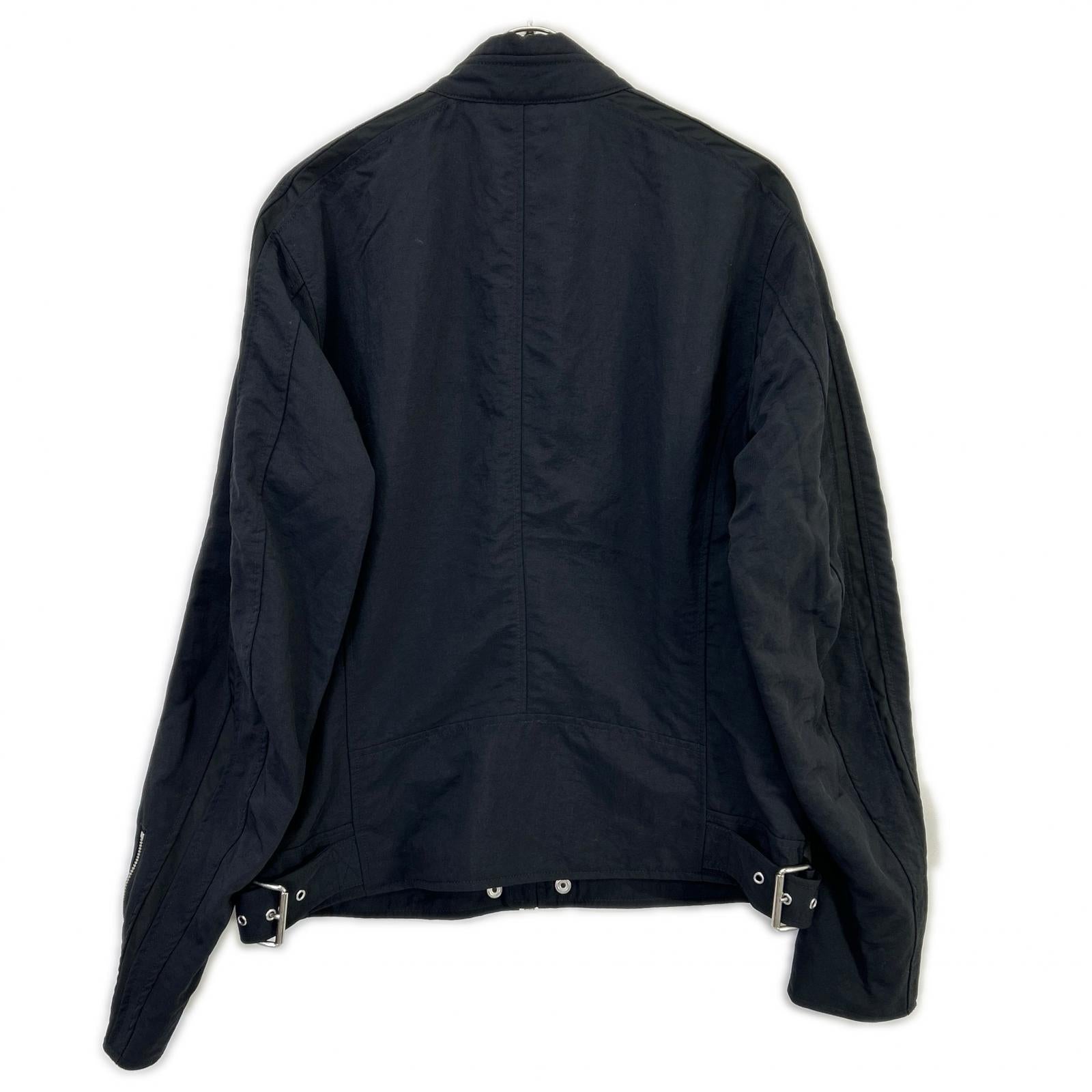 DIESEL ディーゼル ブラック ライダースジャケット ジャケット