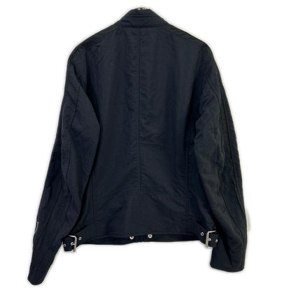 DIESEL ディーゼル ブラック ライダースジャケット ジャケット