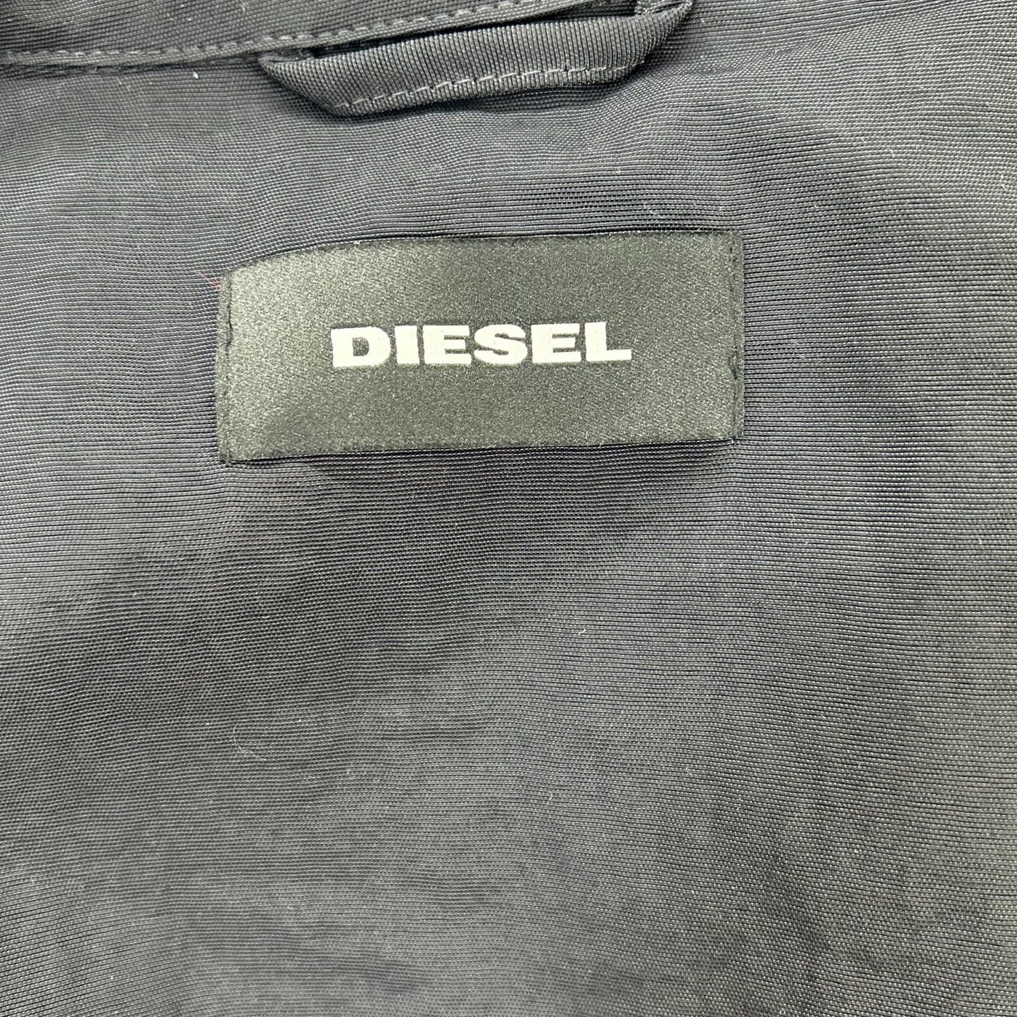 DIESEL ディーゼル ブラック ライダースジャケット ジャケット