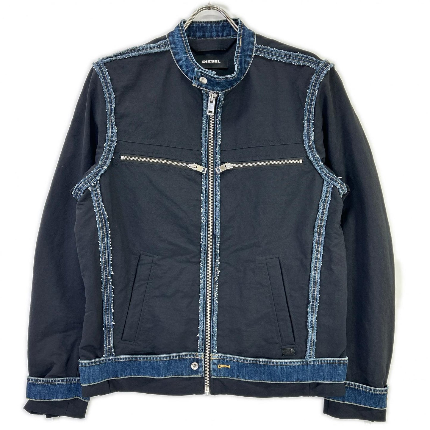 DIESEL ディーゼル デニム ライダースジャケット ジャケット