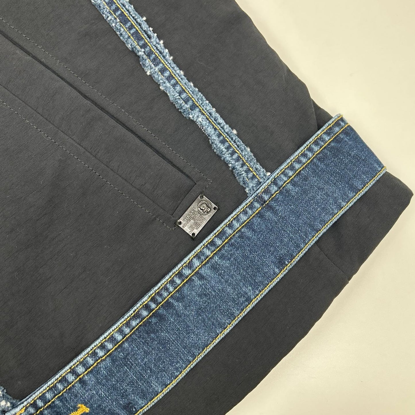 DIESEL ディーゼル デニム ライダースジャケット ジャケット
