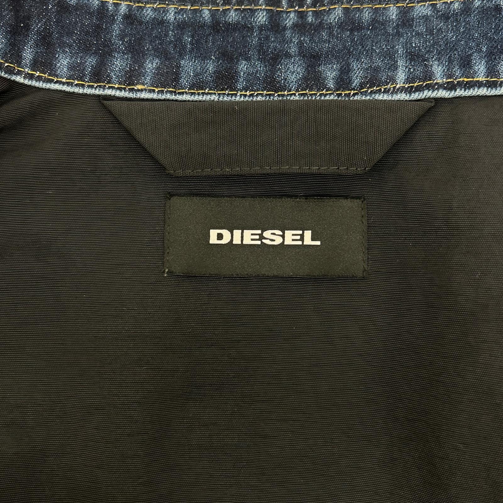 DIESEL ディーゼル デニム ライダースジャケット ジャケット