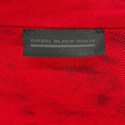 DIESEL BlackGold ディーゼルブラックゴールド レッド×ブラック Wジップアップパーカー ジャケット