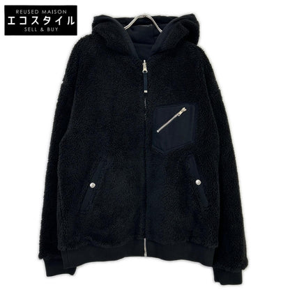 DIESEL BlackGold ディーゼルブラックゴールド ブラック パーカー フルジップ リバーシブル ジャケット