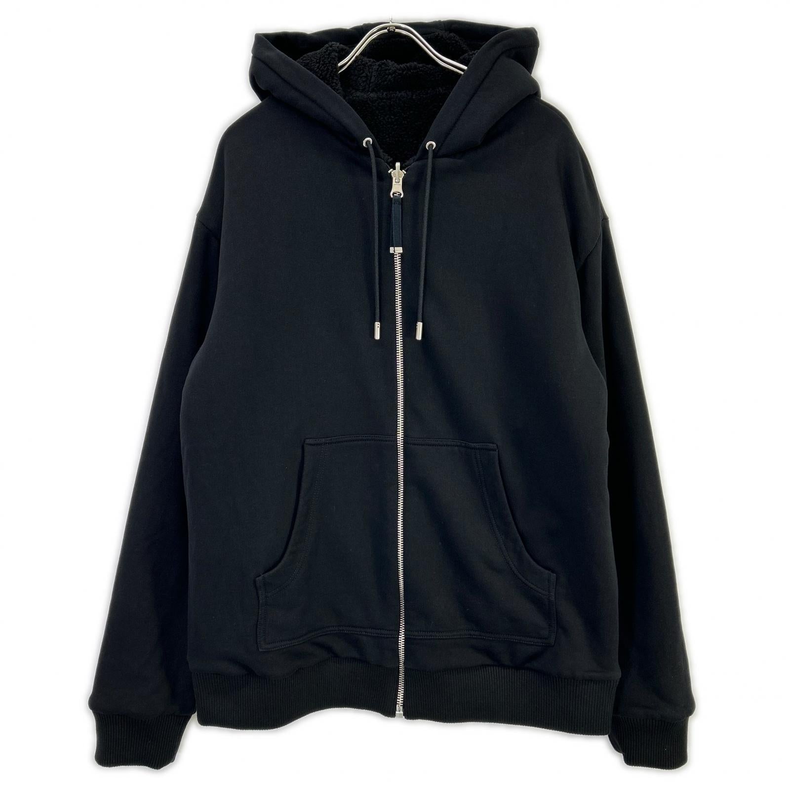 DIESEL BlackGold ディーゼルブラックゴールド ブラック パーカー フルジップ リバーシブル ジャケット