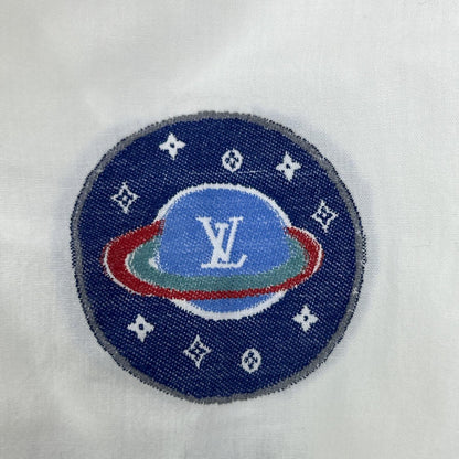 LOUIS VUITTON ルイヴィトン 19SS LVプリントデザイン 長袖シャツ ホワイト RM191Q IUR HGS42W トップス