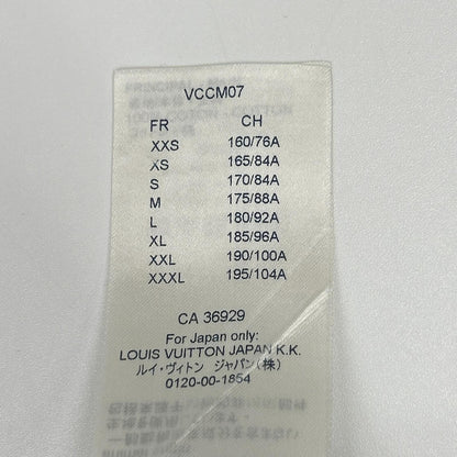 LOUIS VUITTON ルイヴィトン 19SS LVプリントデザイン 長袖シャツ ホワイト RM191Q IUR HGS42W トップス