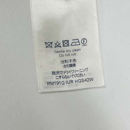 LOUIS VUITTON ルイヴィトン 19SS LVプリントデザイン 長袖シャツ ホワイト RM191Q IUR HGS42W トップス
