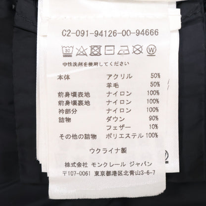 MONCLER モンクレール 【美品】C20919412600 MAGILIONE TORICOT CARDIGAN ニット/ダウン切替 シャツジャケット ジャケット