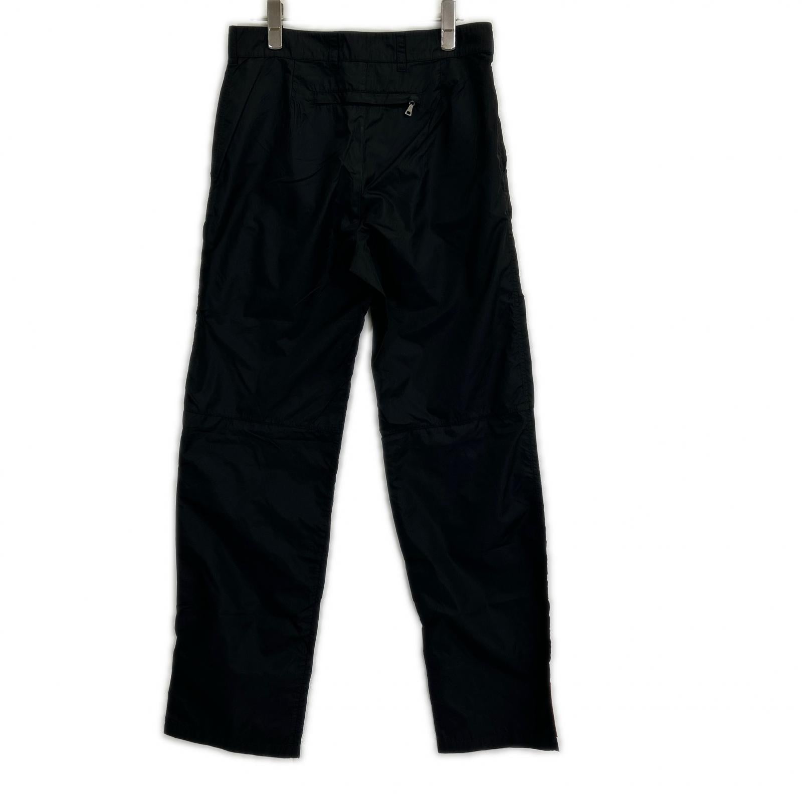 PRADA SPORT Prada Sport black nylon utility pants bottoms