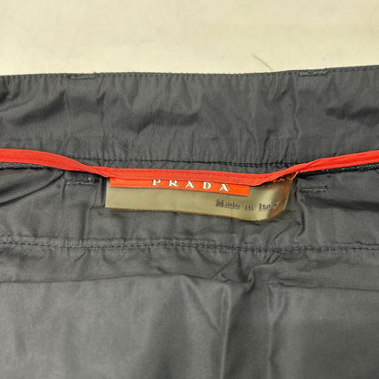 PRADA SPORT Prada Sport black nylon utility pants bottoms