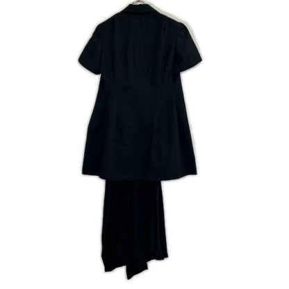 Yohji Yamamoto FEMME ヨウジヤマモトファム 22SS ウールギャバジン カットソードッキング ショートジャケット FG-J62-100 ジャケット