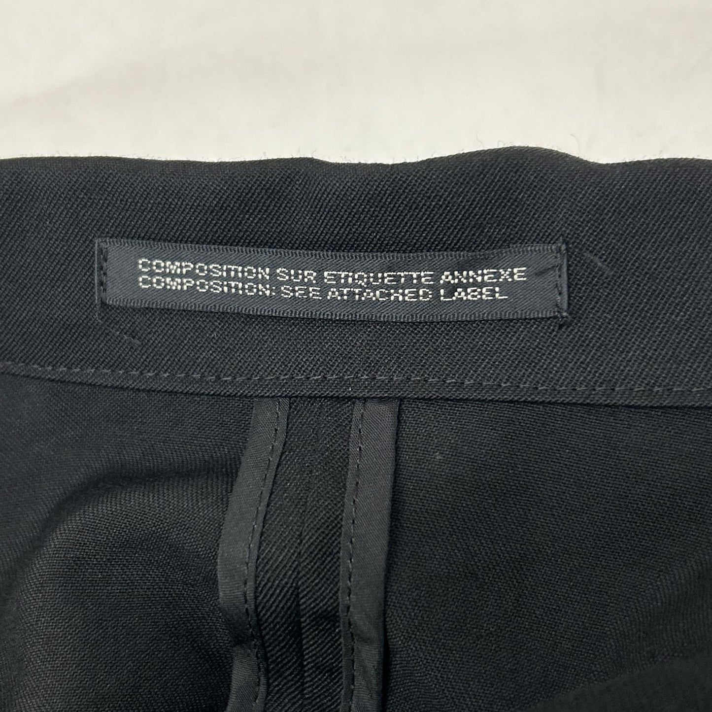 Yohji Yamamoto FEMME ヨウジヤマモトファム 22SS ウールギャバジン カットソードッキング ショートジャケット FG-J62-100 ジャケット