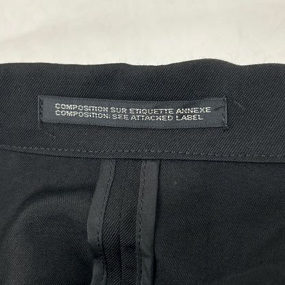 Yohji Yamamoto FEMME ヨウジヤマモトファム 22SS ウールギャバジン カットソードッキング ショートジャケット FG-J62-100 ジャケット