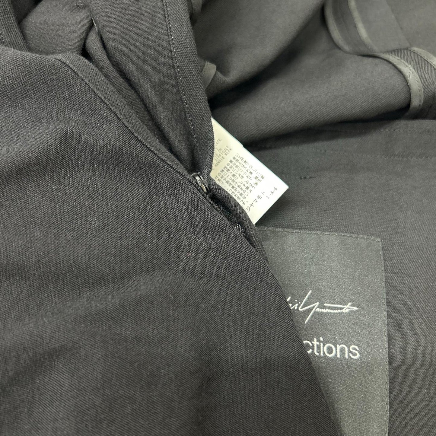 Yohji Yamamoto FEMME ヨウジヤマモトファム 22SS ウールギャバジン カットソードッキング ショートジャケット FG-J62-100 ジャケット