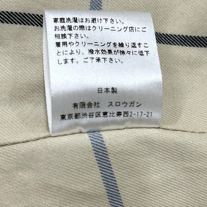AUBERGE オーベルジュ Brilla per il gusto シングルラグランコート ベージュ コットン コート