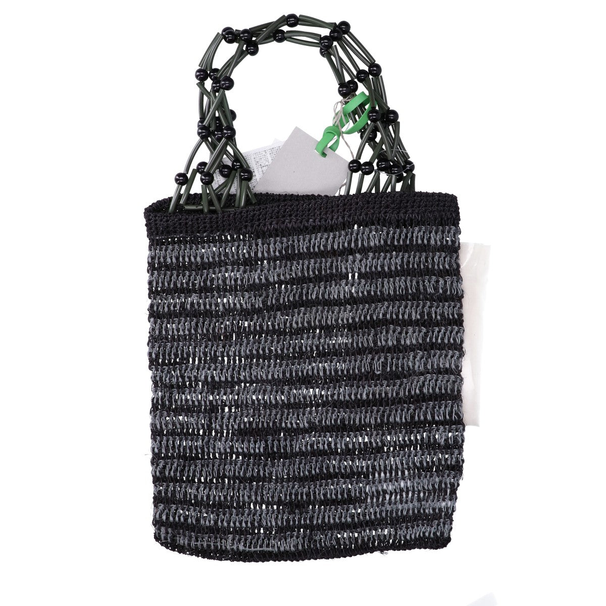 MARNI マルニ 【新品同様】SHMH0018A2 マルニマーケット ナチュラルファイバー ネットショッパー トートバッグ