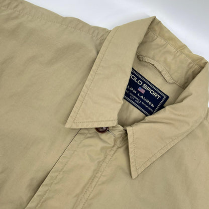 PoloSportRalphLauren ポロスポーツラルフローレン ベージュ コットンジャケット　ハンティング　 ジャケット