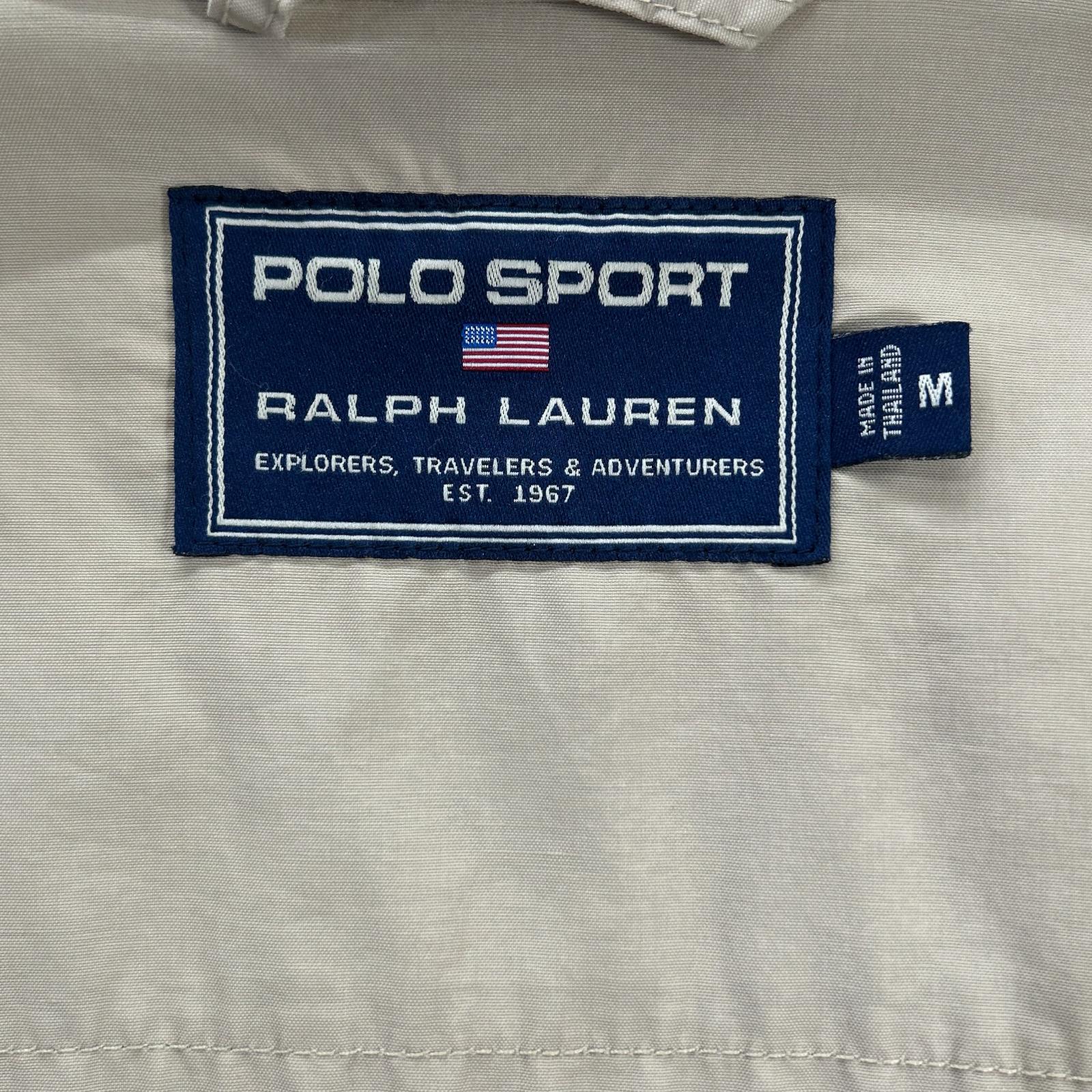 PoloSportRalphLauren ポロスポーツラルフローレン ベージュ コットンジャケット　ハンティング　 ジャケット