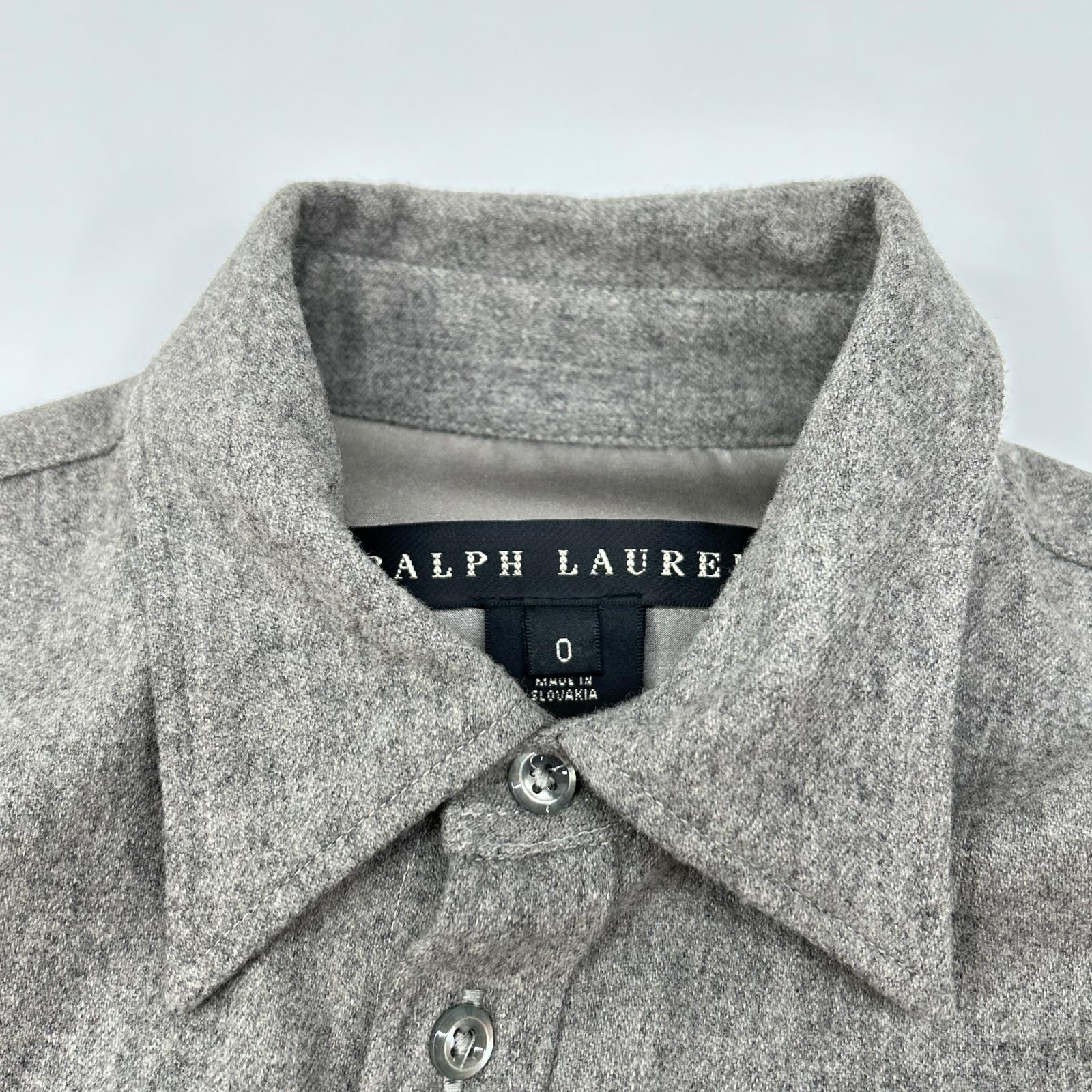 Ralph Lauren Black Label ラルフローレンブラックレーベル グレー ウール ワンピース ワンピース