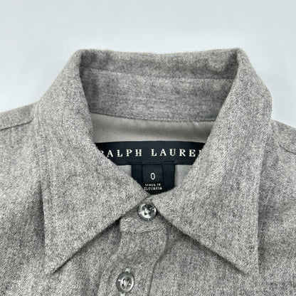 Ralph Lauren Black Label ラルフローレンブラックレーベル グレー ウール ワンピース ワンピース