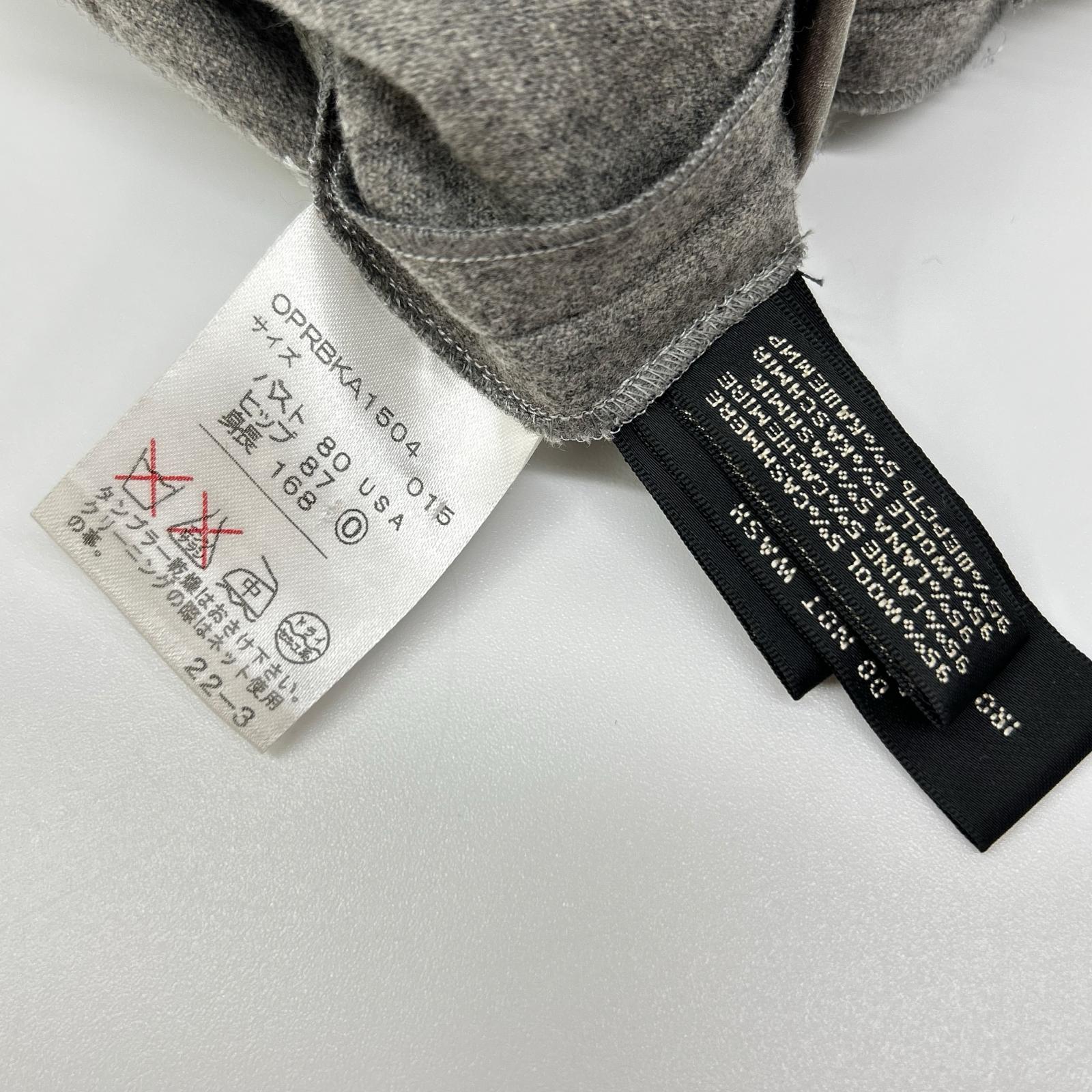 Ralph Lauren Black Label ラルフローレンブラックレーベル グレー ウール ワンピース ワンピース