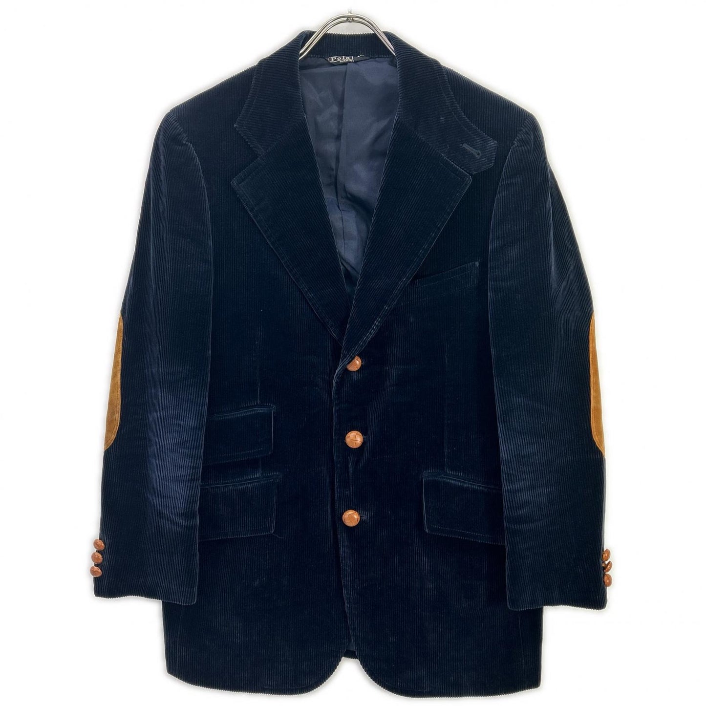 POLO RALPH LAUREN ポロ ラルフローレン ネイビー コーデュロイ ジャケット 3つボタン　テーラード ジャケット