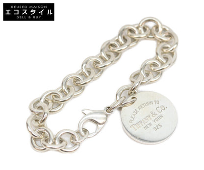 TIFFANY&Co. ティファニー リターントゥティファニー リターントゥ ラウンドプレート SV925 36.7g ブレスレット・バングル ブレスレット
