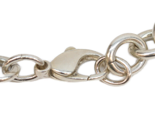 TIFFANY&Co. ティファニー リターントゥ ラウンドプレート ブレスレット SV925 36.3g ブレスレット・バングル ブレスレット