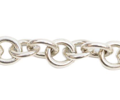 TIFFANY&Co. ティファニー リターントゥ ラウンドプレート ブレスレット SV925 36.3g ブレスレット・バングル ブレスレット