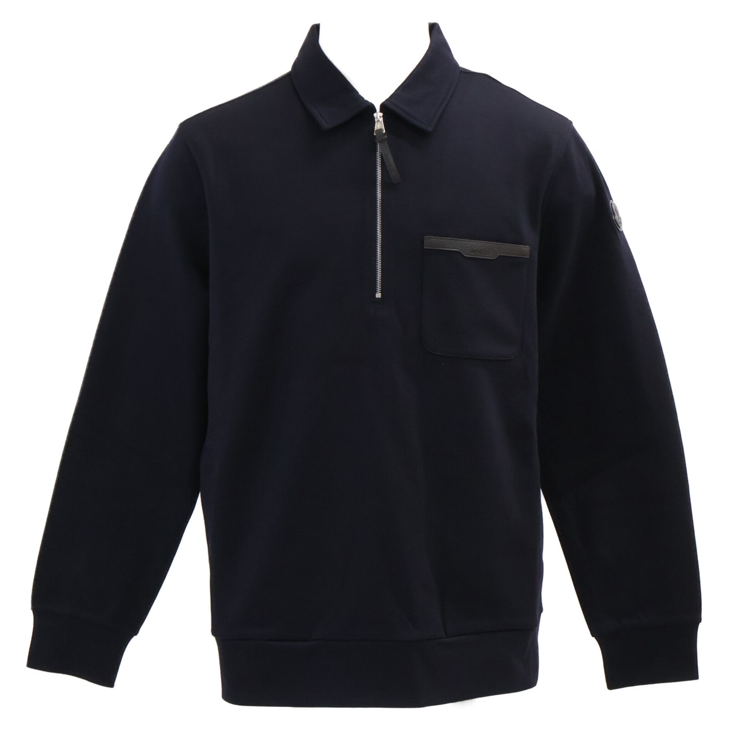 MONCLER モンクレール 【新品/25年製】L10918G00025 FELPA CON ZIP ハーフジップ スウェットシャツ トップス