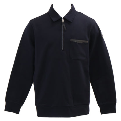 MONCLER モンクレール 【新品/25年製】L10918G00025 FELPA CON ZIP ハーフジップ スウェットシャツ トップス