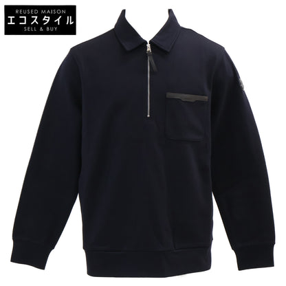 MONCLER モンクレール 【新品/25年製】L10918G00025 FELPA CON ZIP ハーフジップ スウェットシャツ トップス