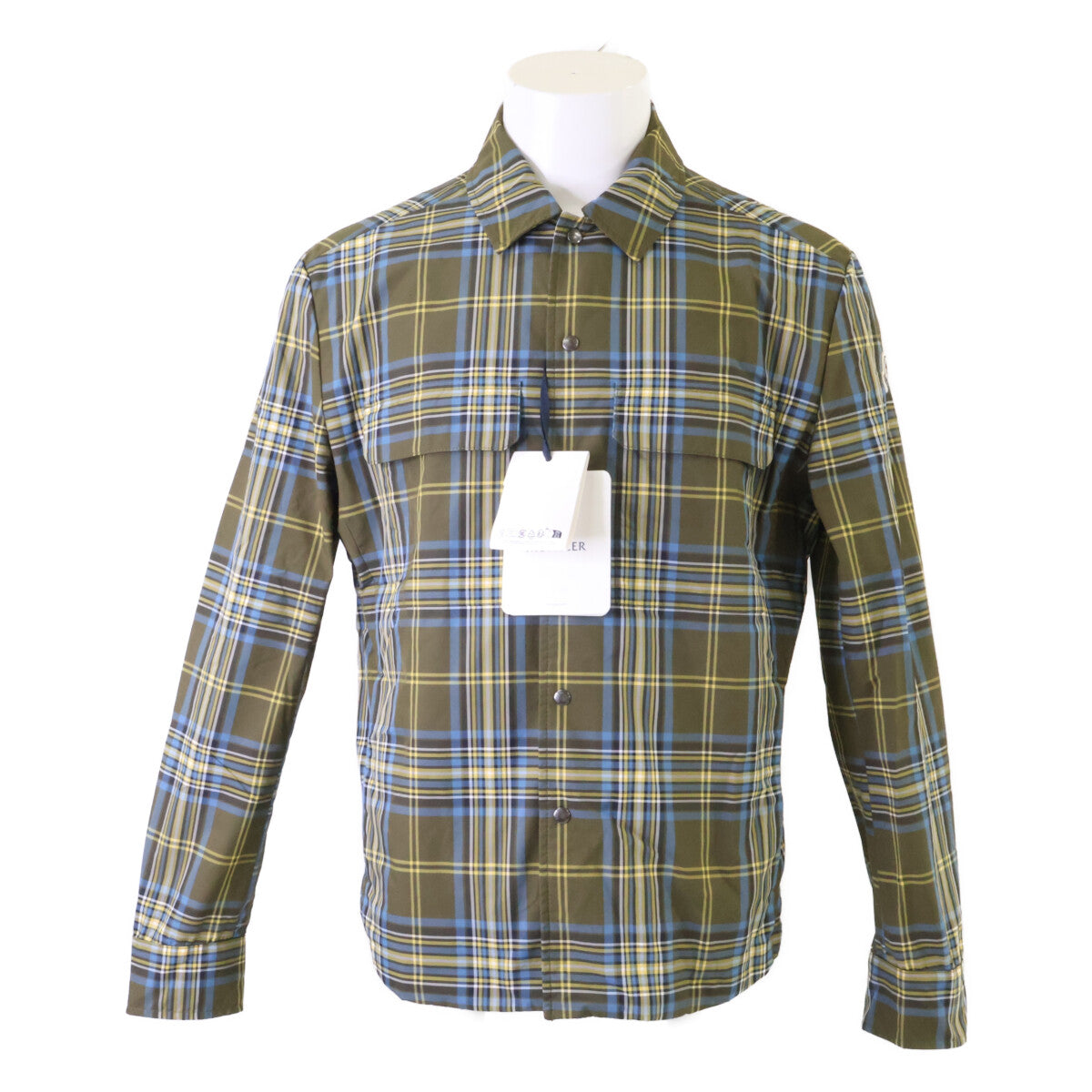 MONCLER モンクレール 新品同様 25年製 CAMICIA ジップアップ ナイロンシャツジャケット ジャケット