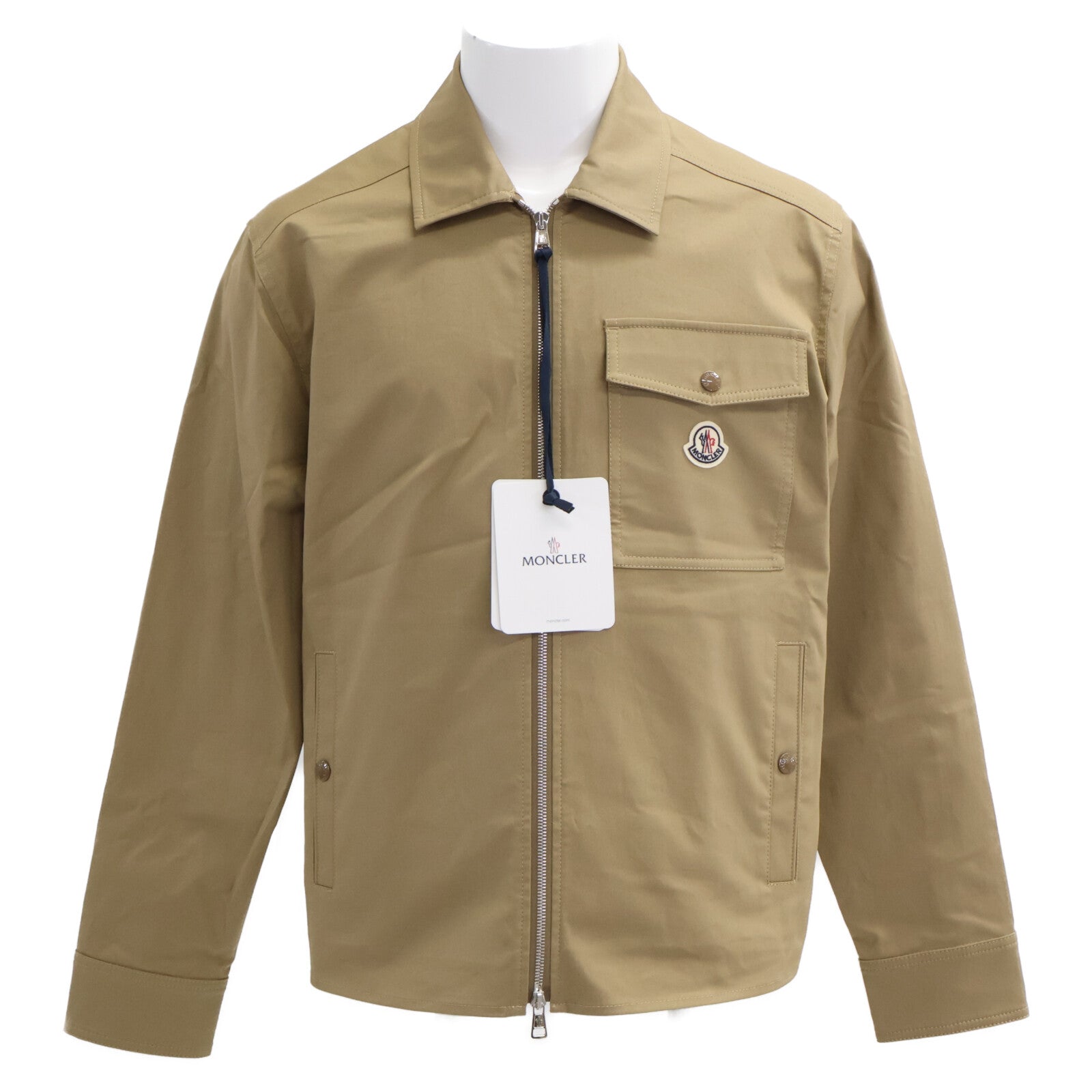 MONCLER モンクレール 【新品/25年製】L10912F00023 CAMICIA ジップアップ ジャケット ジャケット