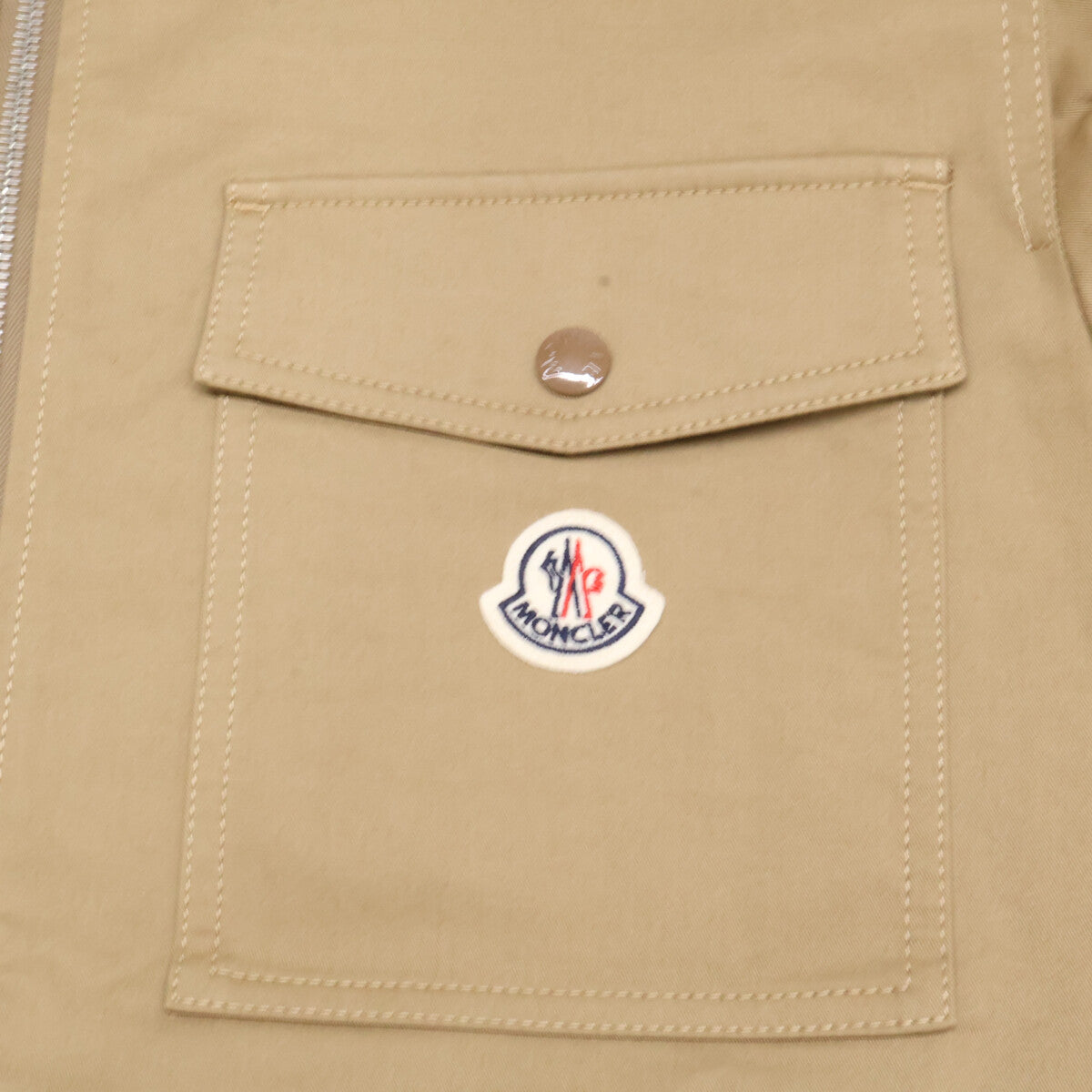 MONCLER モンクレール 新品同様 25年製 CAMICIA キャバジン ジップアップジャケット ジャケット