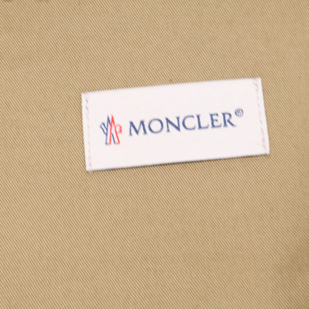 MONCLER モンクレール 新品同様 25年製 CAMICIA キャバジン ジップアップジャケット ジャケット