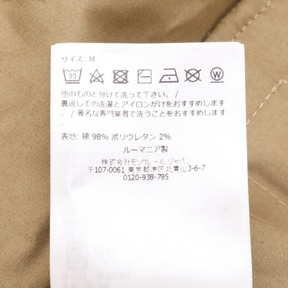 MONCLER モンクレール 新品同様 25年製 CAMICIA キャバジン ジップアップジャケット ジャケット