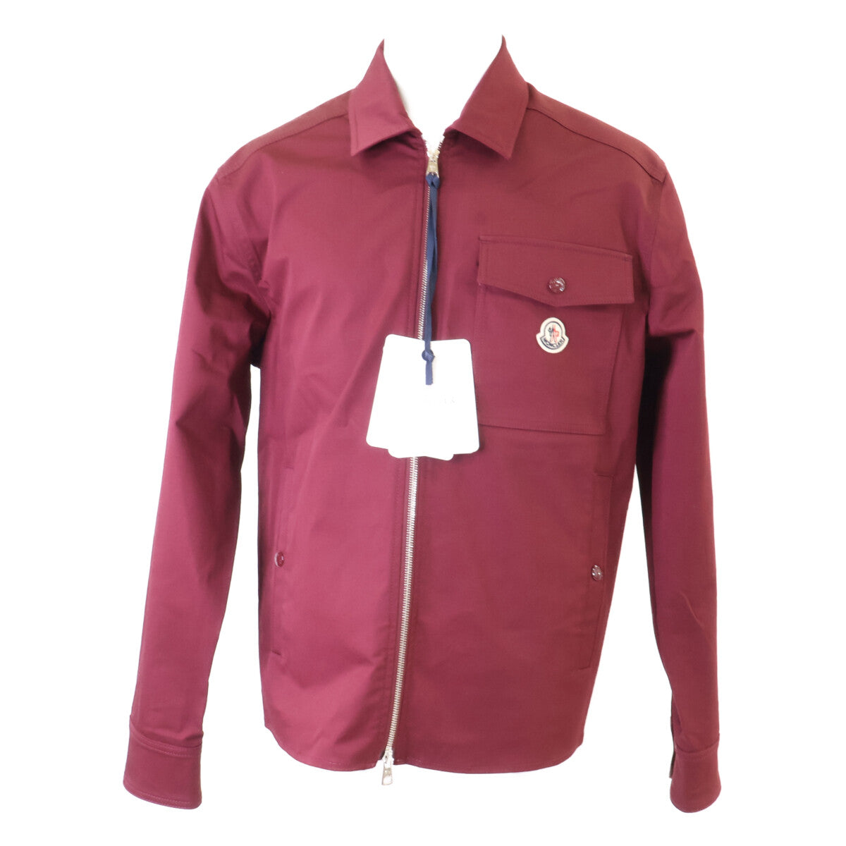 MONCLER モンクレール 新品同様 25年製 CAMICIA キャバジン ジップアップジャケット ジャケット