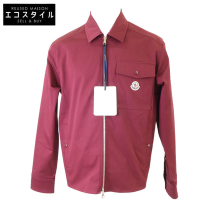 MONCLER Moncler Like-new, 2025 CAMICIA gabardine zip-up jacket