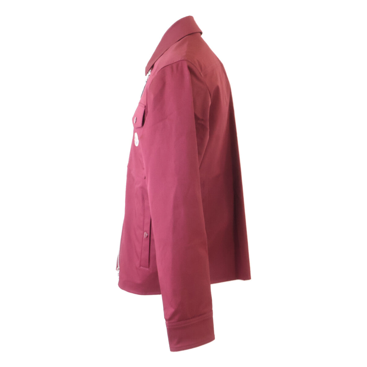 MONCLER Moncler Like-new, 2025 CAMICIA gabardine zip-up jacket