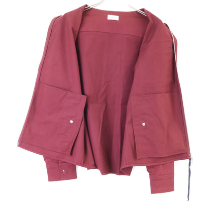 MONCLER Moncler Like-new, 2025 CAMICIA gabardine zip-up jacket