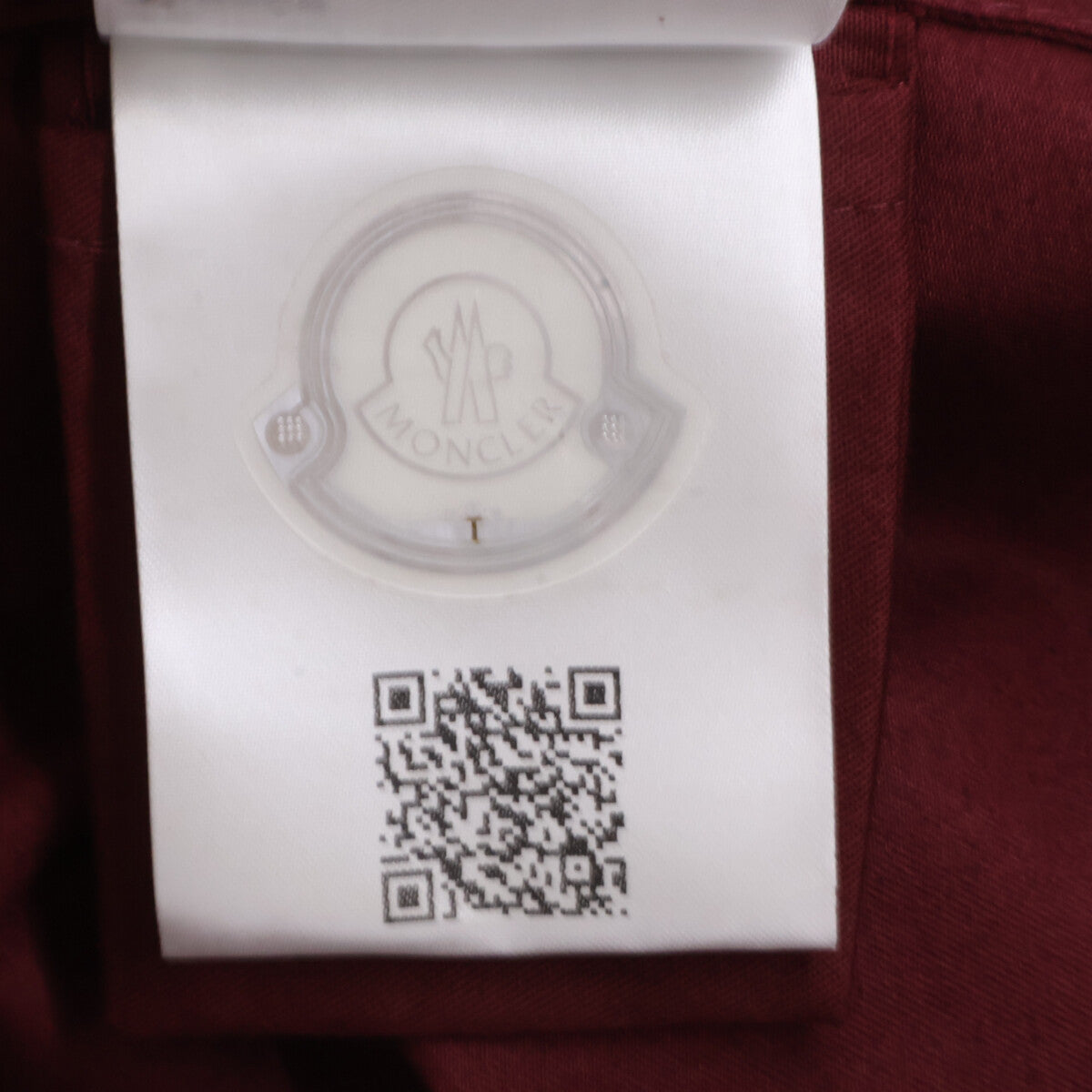 MONCLER Moncler Like-new, 2025 CAMICIA gabardine zip-up jacket