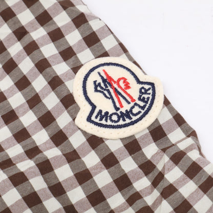 MONCLER モンクレール 新品同様 25年製 CAMICIA ギンガムチェック ジップアップ シャツジャケット ジャケット