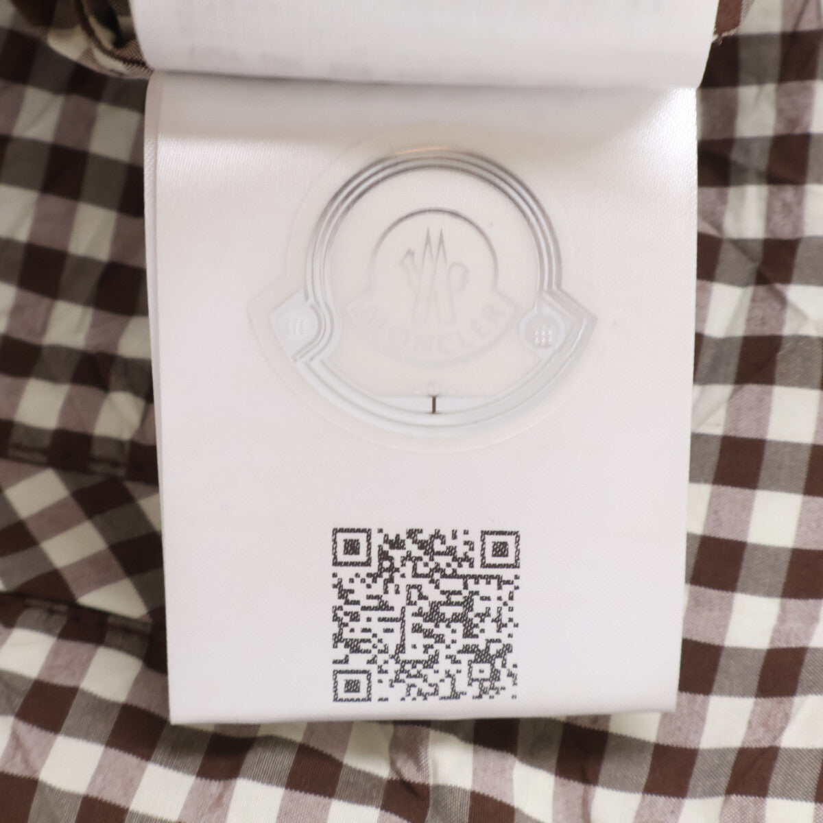 MONCLER モンクレール 新品同様 25年製 CAMICIA ギンガムチェック ジップアップ シャツジャケット ジャケット