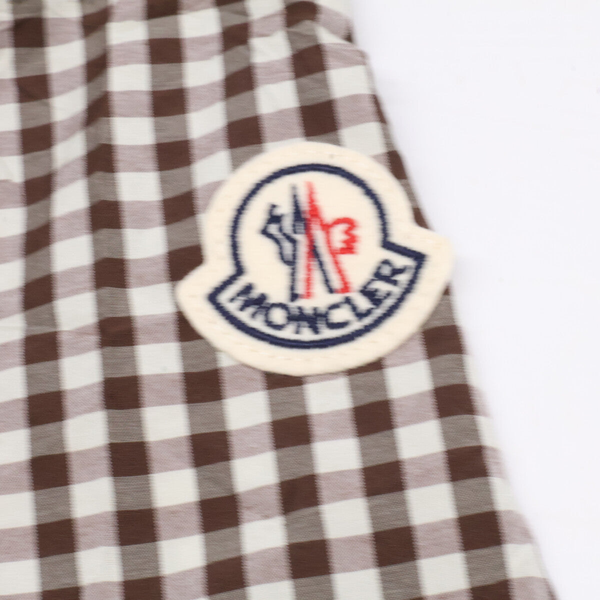 MONCLER モンクレール 新品同様 25年製 ギンガムチェック ジップアップ シャツジャケット ジャケット