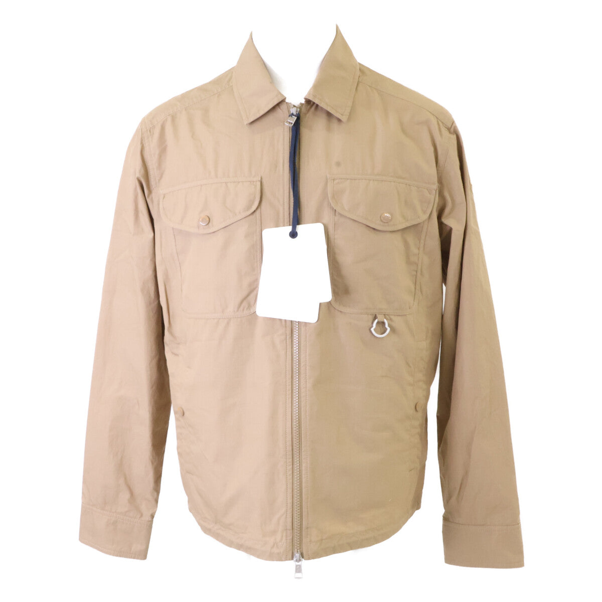 MONCLER モンクレール 新品同様 25年製 CAMICIA ジップアップシャツジャケット ジャケット