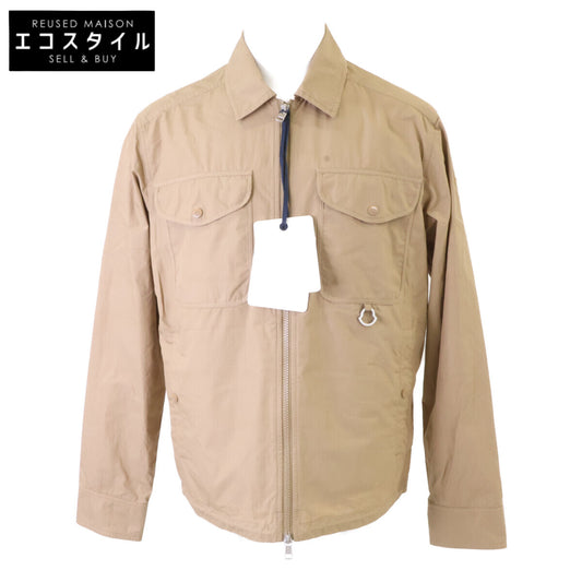 MONCLER モンクレール 新品同様 25年製 CAMICIA ジップアップシャツジャケット ジャケット