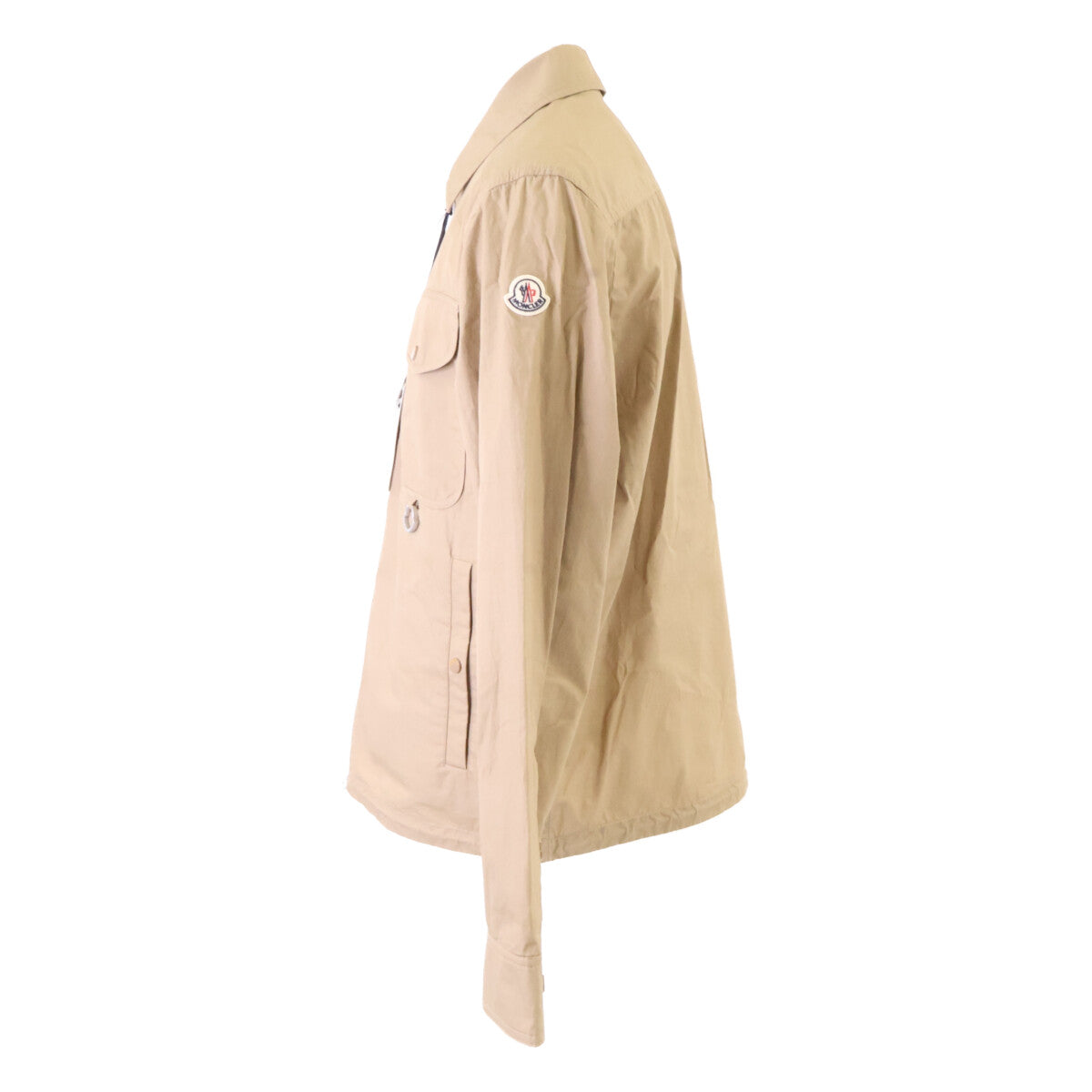 MONCLER モンクレール 新品同様 25年製 CAMICIA ジップアップシャツジャケット ジャケット