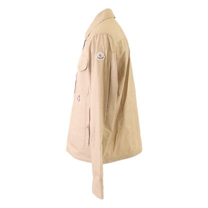 MONCLER モンクレール 新品同様 25年製 CAMICIA ジップアップシャツジャケット ジャケット
